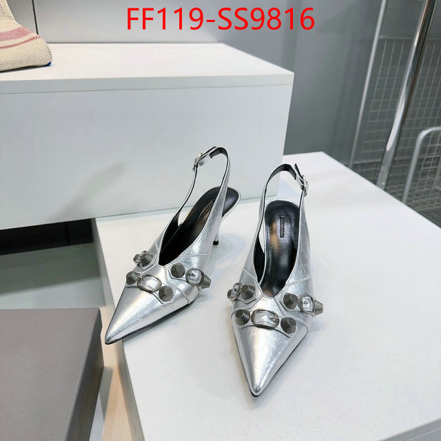 Women Shoes-Balenciaga top quality designer replica ID: SS9816 $: 119USD