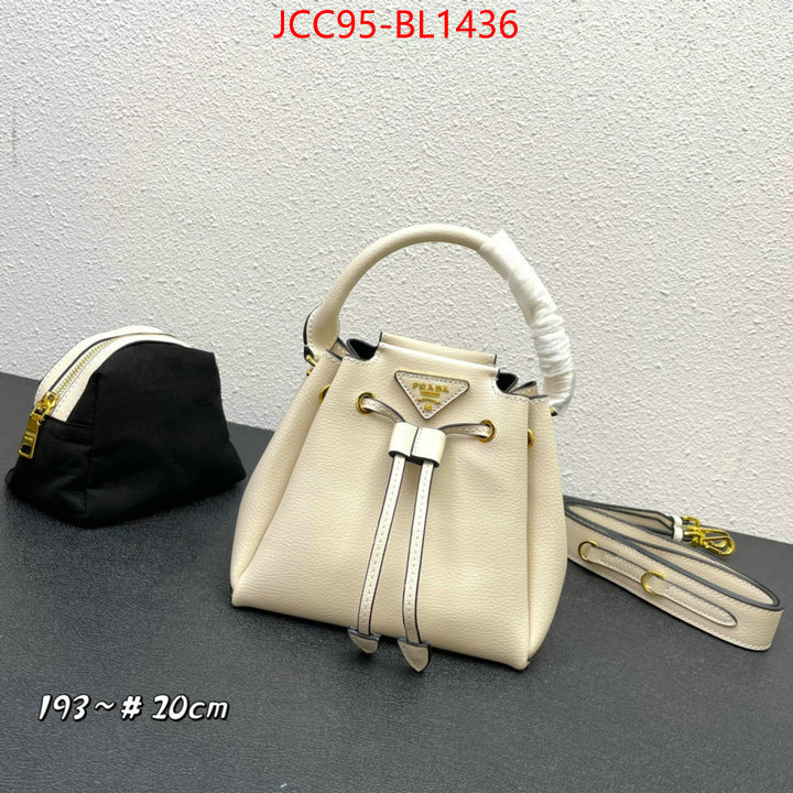 Prada Bags(TOP)-bucket bag designer fake ID: BL1436 $: 95USD,