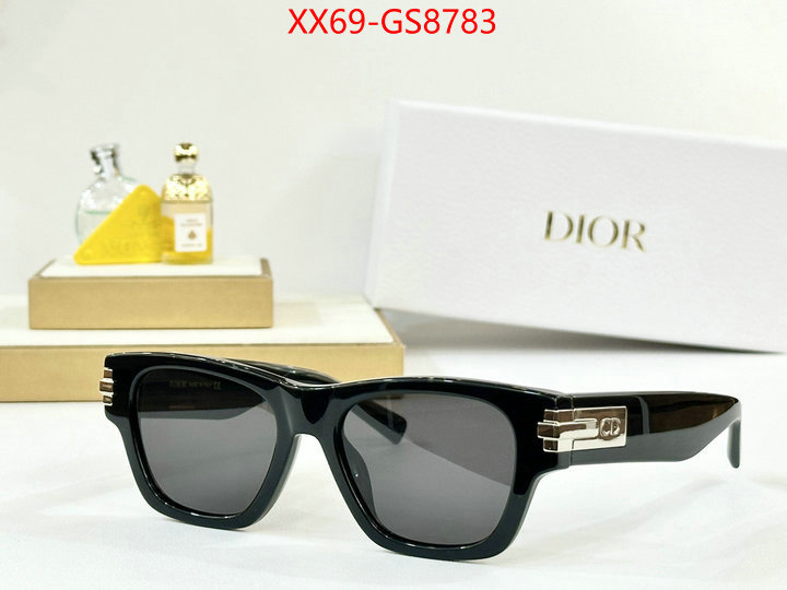 Glasses-Dior buy replica ID: GS8783 $: 69USD