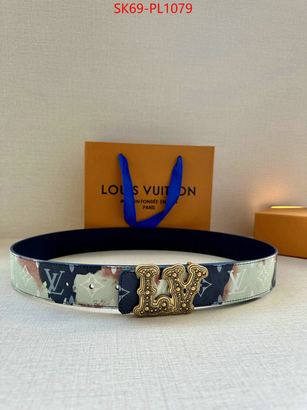 Belts-LV luxury ID: PL1079 $: 69USD
