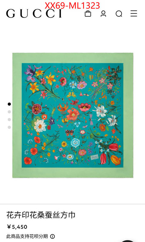 Scarf-Gucci customize best quality replica ID: ML1323 $: 69USD