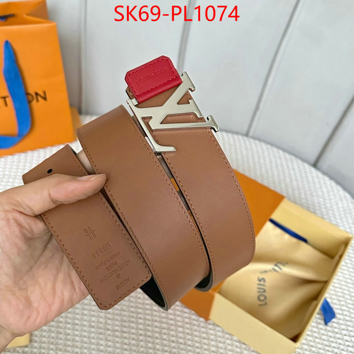 Belts-LV replica aaaaa+ designer ID: PL1074 $: 69USD