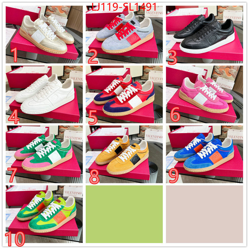 Men Shoes-Valentino high quality replica designer ID: SL1491 $: 129USD