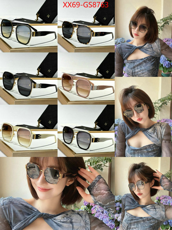 Glasses-Chanel practical and versatile replica designer ID: GS8763 $: 69USD