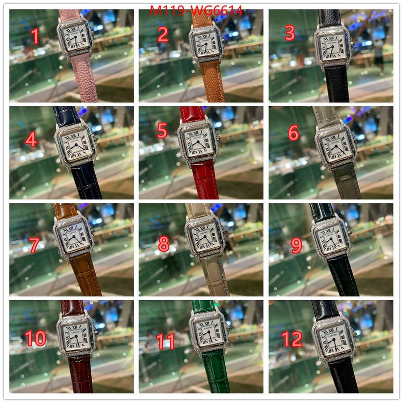 Watch(4A)-Cartier replica shop ID: WG6614 $: 119USD