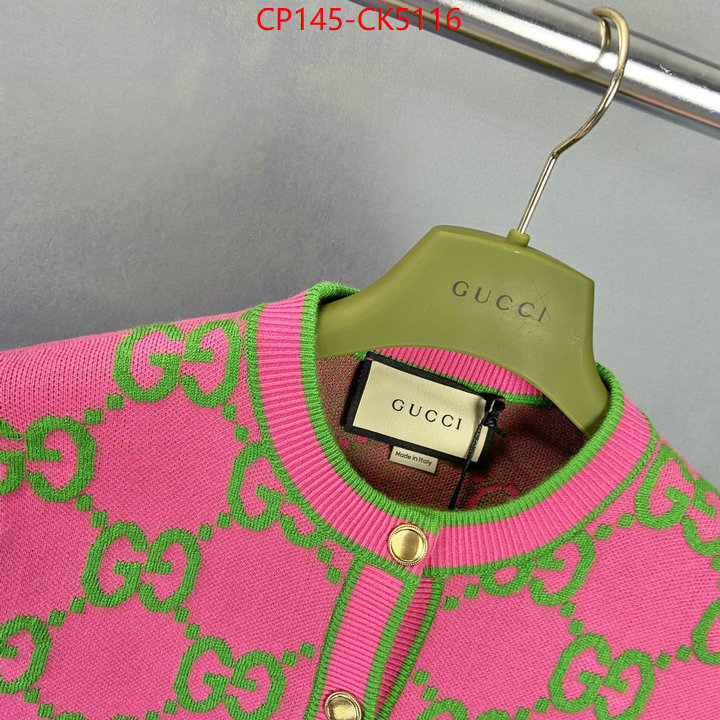 Clothing-Gucci best wholesale replica ID: CK5116 $: 145USD