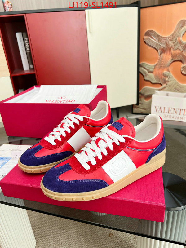 Men Shoes-Valentino high quality replica designer ID: SL1491 $: 129USD