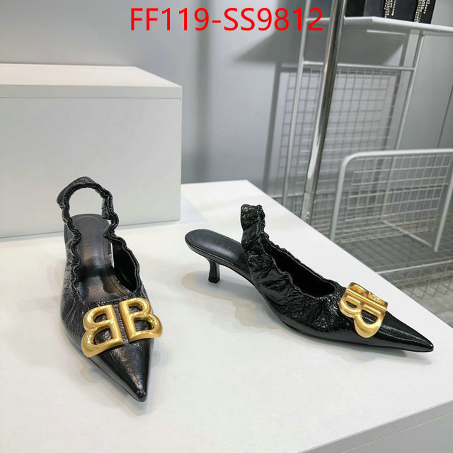 Women Shoes-Balenciaga replica 1:1 high quality ID: SS9812 $: 119USD
