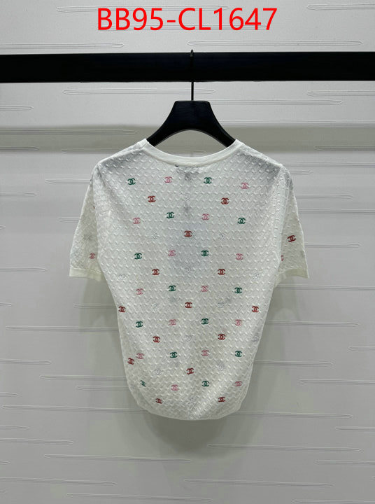 Clothing-Chanel how can i find replica ID: CL1647 $: 95USD