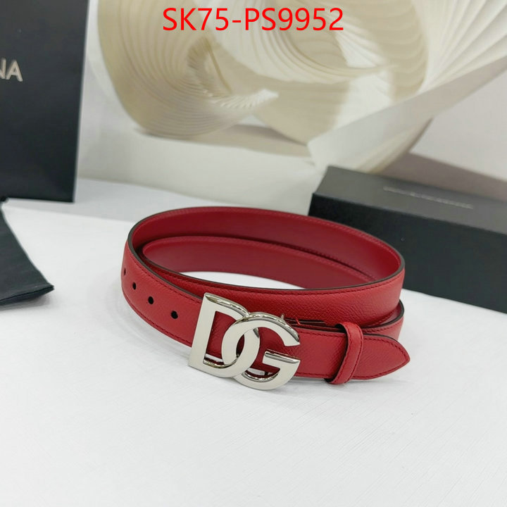 Belts-DG replcia cheap ID: PS9952 $: 75USD