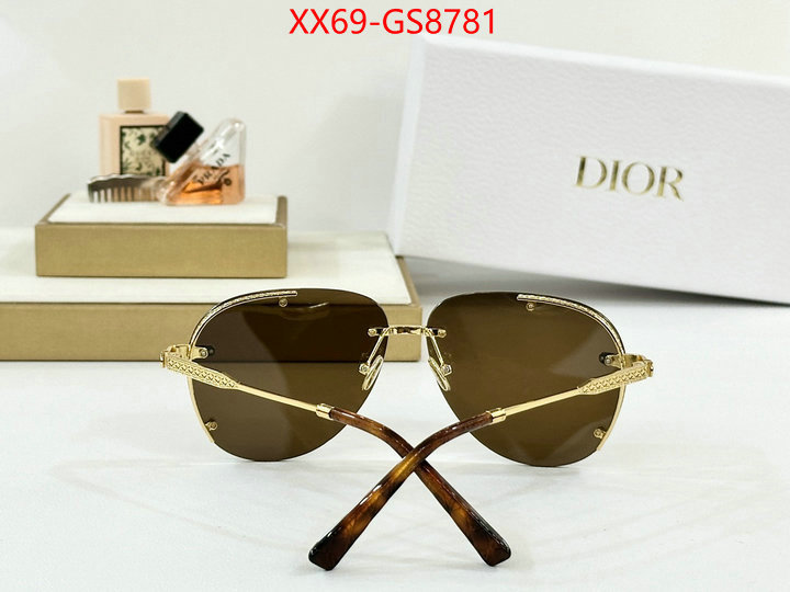 Glasses-Dior where to buy the best replica ID: GS8781 $: 69USD