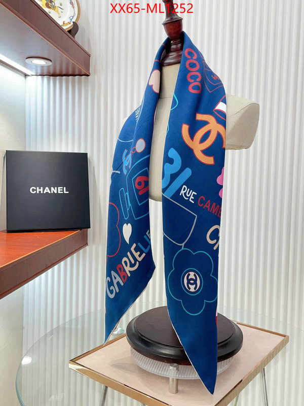 Scarf-Chanel luxury shop ID: ML1252 $: 65USD