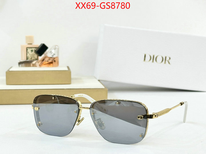 Glasses-Dior customize the best replica ID: GS8780 $: 69USD