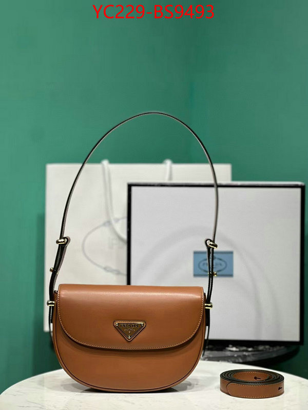 Prada Bags(TOP)-Handbag- wholesale imitation designer replicas ID: BS9493 $: 229USD,
