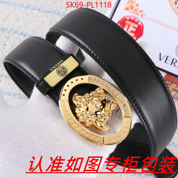 Belts-Versace luxury cheap ID: PL1118 $: 69USD