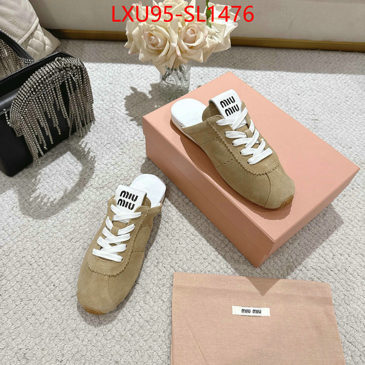 Women Shoes-Miu Miu 2024 aaaaa replica customize ID: SL1476 $: 95USD