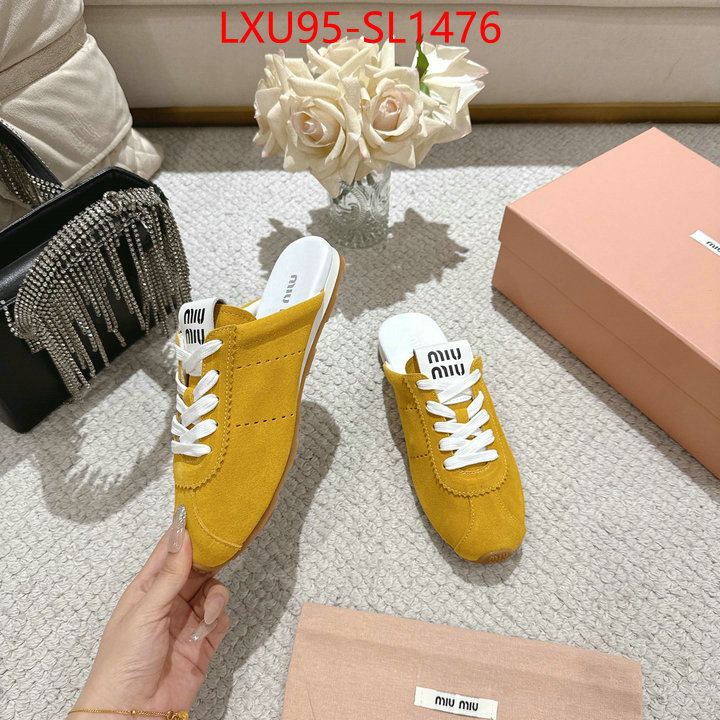 Women Shoes-Miu Miu 2024 aaaaa replica customize ID: SL1476 $: 95USD