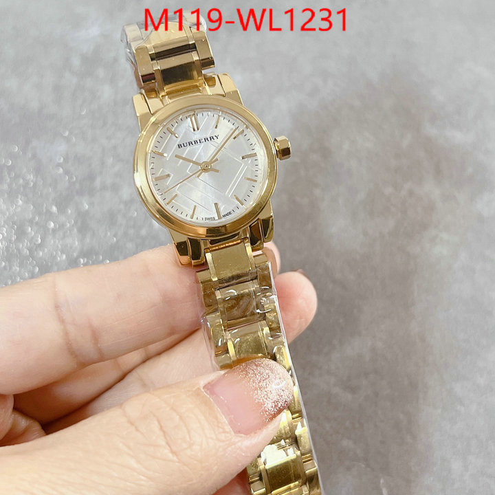 Watch(4A)-Burberry replica every designer ID: WL1231 $: 119USD