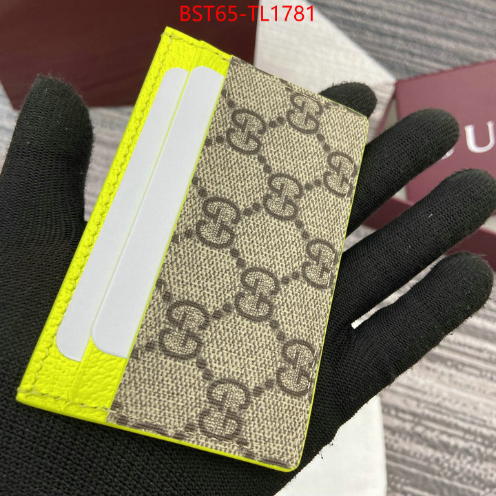 Gucci Bags(TOP)-Wallet- designer wholesale replica ID: TL1781 $: 65USD,