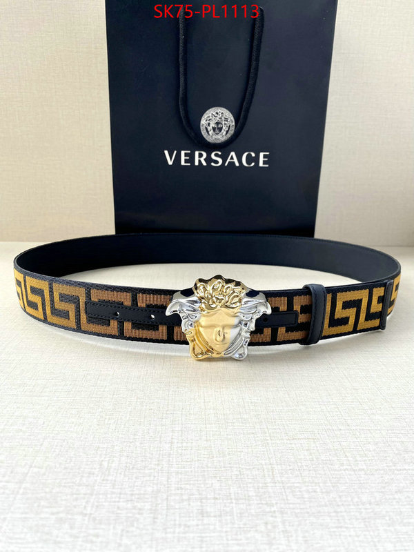 Belts-Versace replica for cheap ID: PL1113 $: 75USD