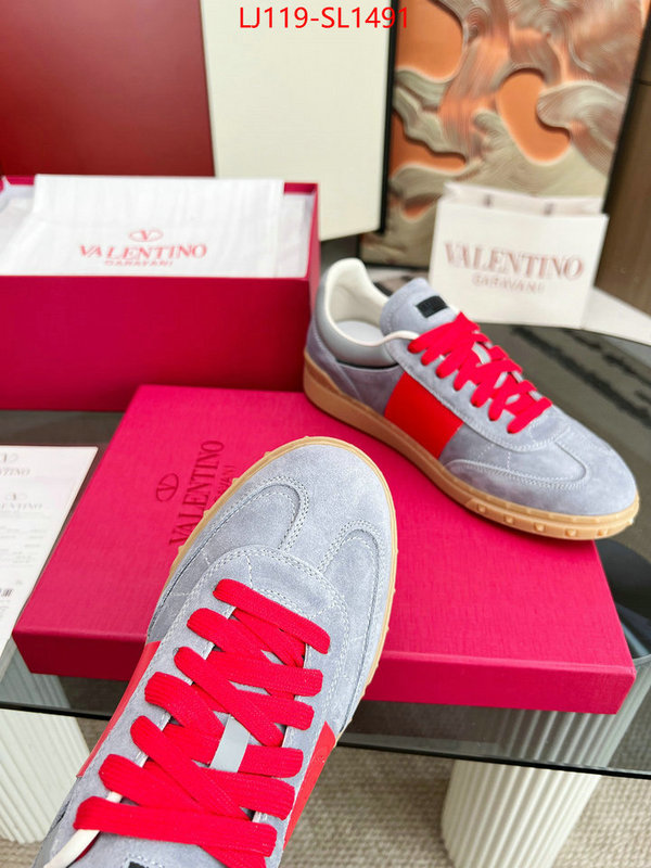Men Shoes-Valentino high quality replica designer ID: SL1491 $: 129USD