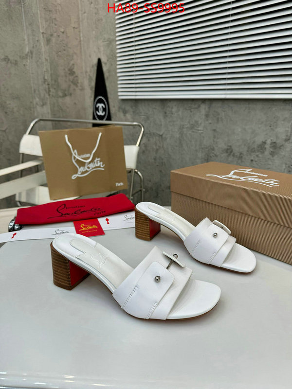 Women Shoes-Christian Louboutin top 1:1 replica ID: SS9995 $: 89USD