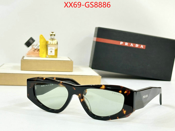 Glasses-Prada what's the best place to buy replica ID: GS8886 $: 69USD