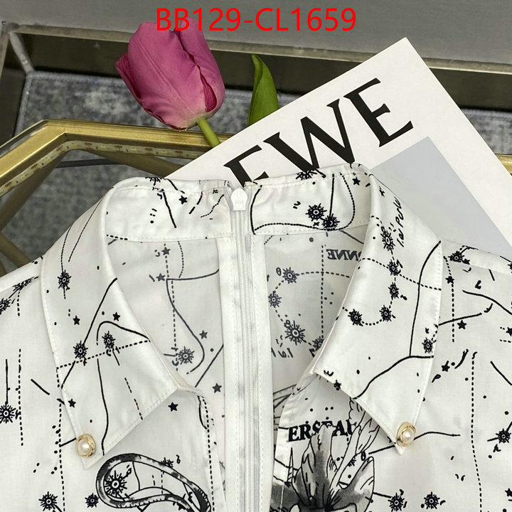 Clothing-Dior aaaaa+ quality replica ID: CL1659 $: 129USD