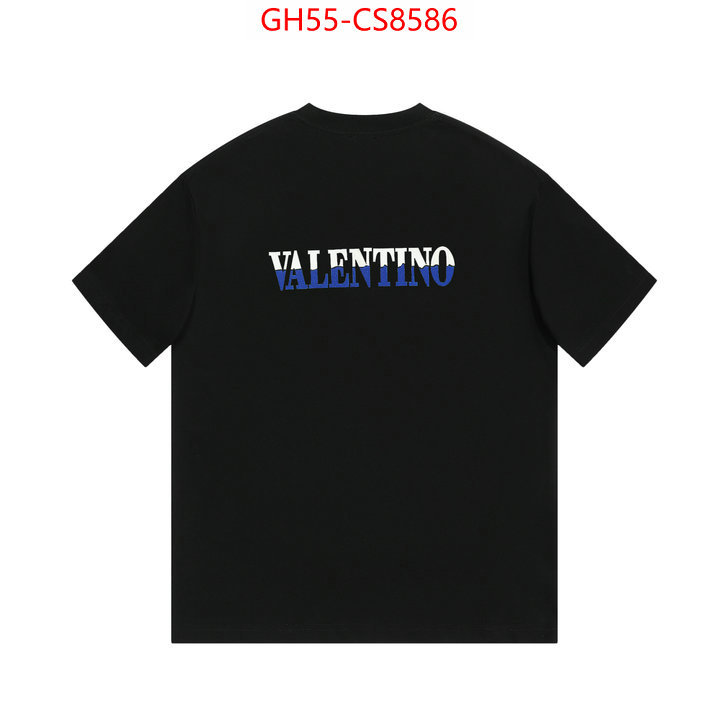 Clothing-Valentino top quality replica ID: CS8586 $: 55USD