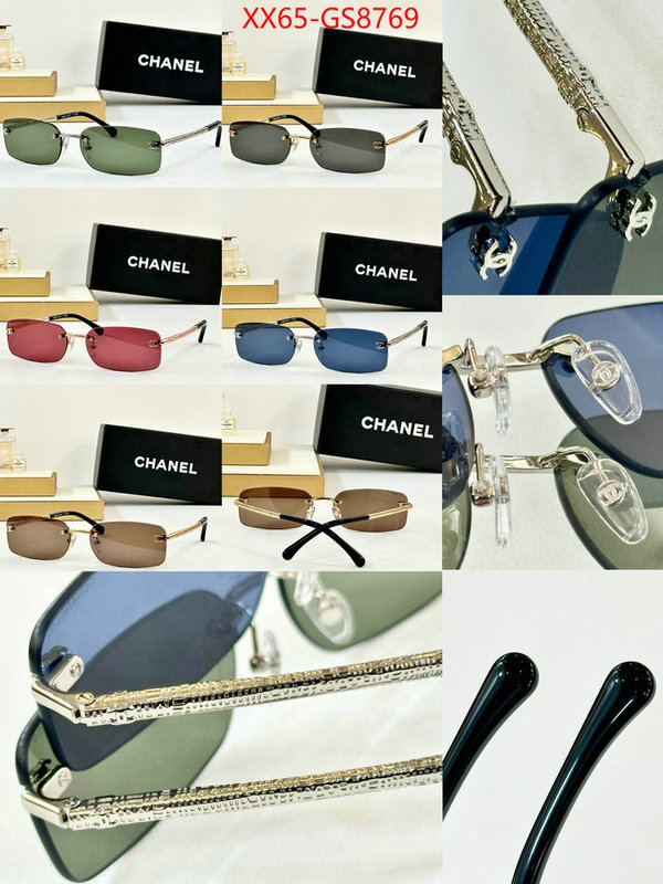 Glasses-Chanel best capucines replica ID: GS8769 $: 65USD