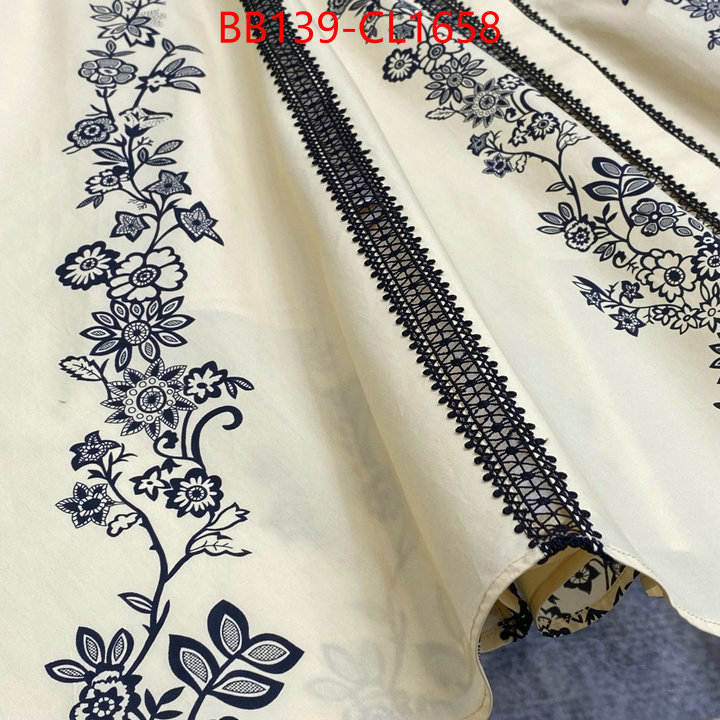 Clothing-Dior designer wholesale replica ID: CL1658 $: 139USD
