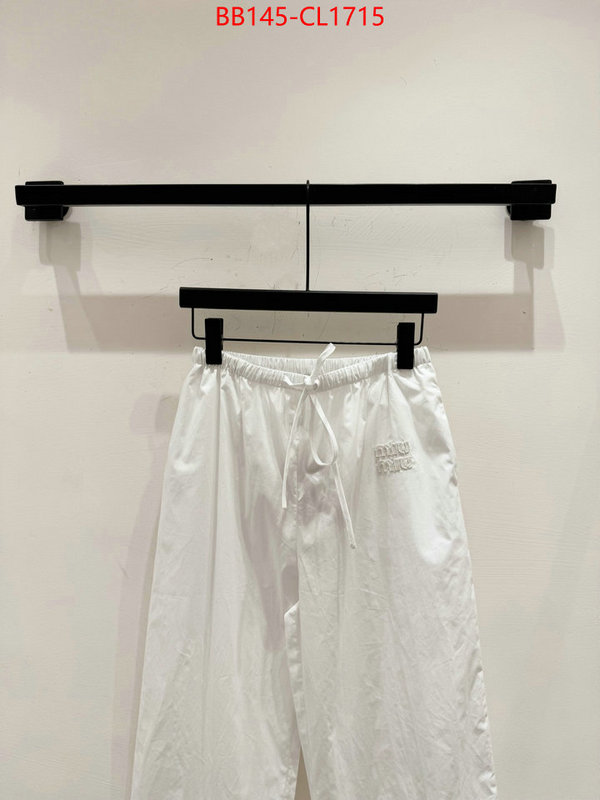 Clothing-MIU MIU buy the best replica ID: CL1715 $: 145USD
