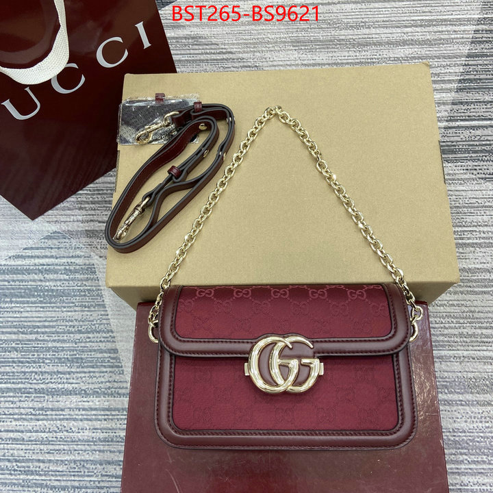 Gucci Bags(TOP)-Crossbody- what best replica sellers ID: BS9621 $: 265USD,