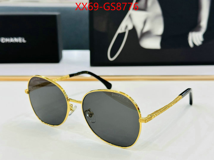 Glasses-Chanel aaaaa replica designer ID: GS8776 $: 69USD
