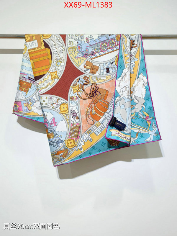 Scarf-LV brand designer replica ID: ML1383 $: 69USD