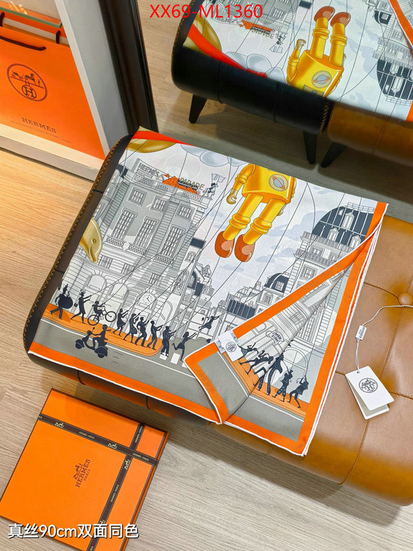 Scarf-Hermes online from china designer ID: ML1360 $: 69USD