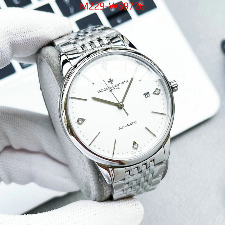 Watch(TOP)-Vacheron Constantin best aaaaa ID: WS9726 $: 229USD