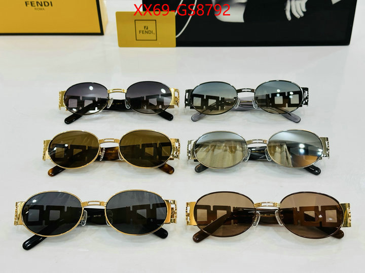 Glasses-Fendi best quality designer ID: GS8792 $: 69USD