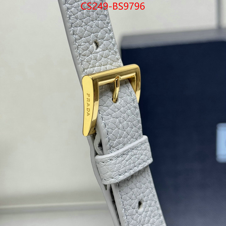 Prada Bags(TOP)-Handbag- 7 star quality designer replica ID: BS9796 $: 249USD,