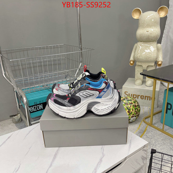 Men Shoes-Balenciaga top quality fake ID: SS9252 $: 185USD