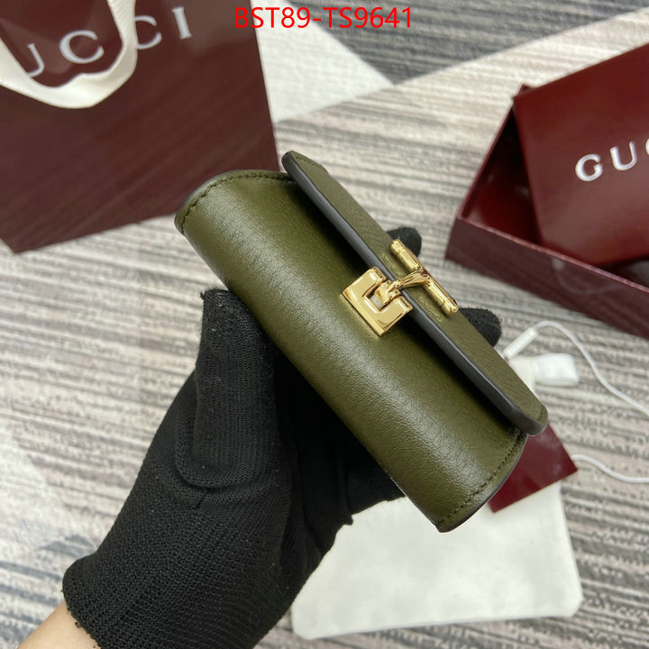 Gucci Bags(TOP)-Wallet- replica shop ID: TS9641 $: 89USD,