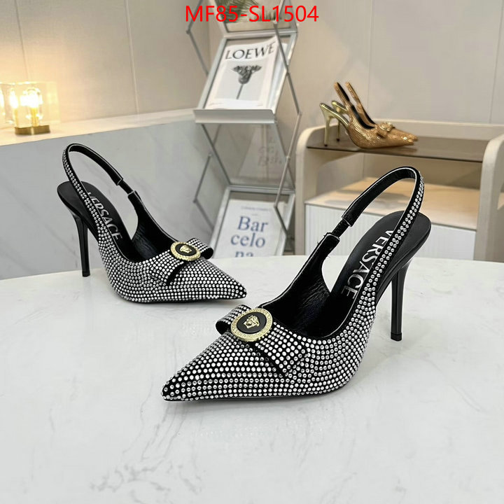 Women Shoes-Versace 2024 aaaaa replica customize ID: SL1504 $: 85USD