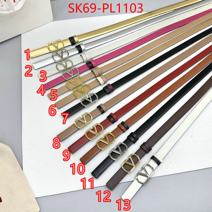 Belts-Valentino aaaaa customize ID: PL1103 $: 69USD