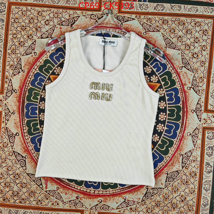 Clothing-MIU MIU counter quality ID: CK5193 $: 69USD