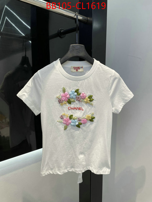 Clothing-Chanel replica aaaaa designer ID: CL1619 $: 105USD