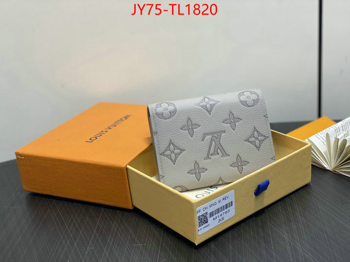 LV Bags(TOP)-Wallet hot sale ID: TL1820 $: 75USD,