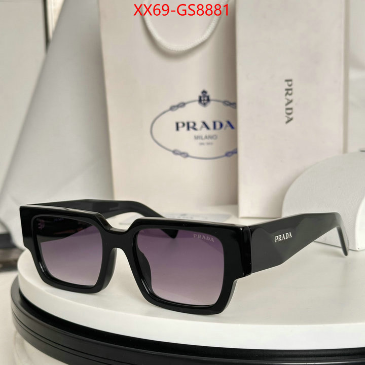 Glasses-Prada replica 1:1 ID: GS8881 $: 69USD