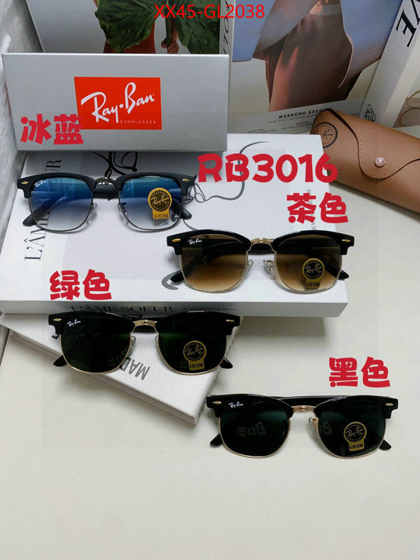 Glasses-RayBan best fake ID: GL2038 $: 45USD