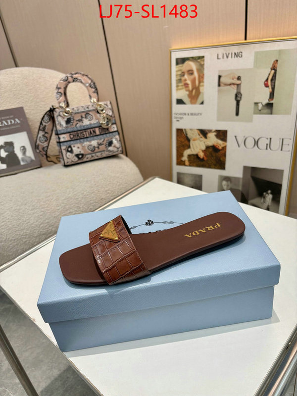 Women Shoes-Prada shop designer ID: SL1483 $: 75USD