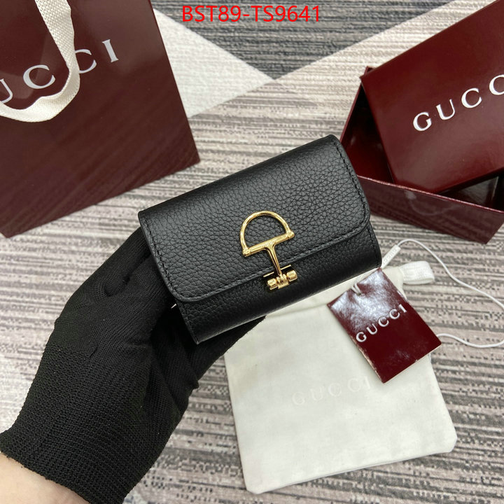 Gucci Bags(TOP)-Wallet- replica shop ID: TS9641 $: 89USD,